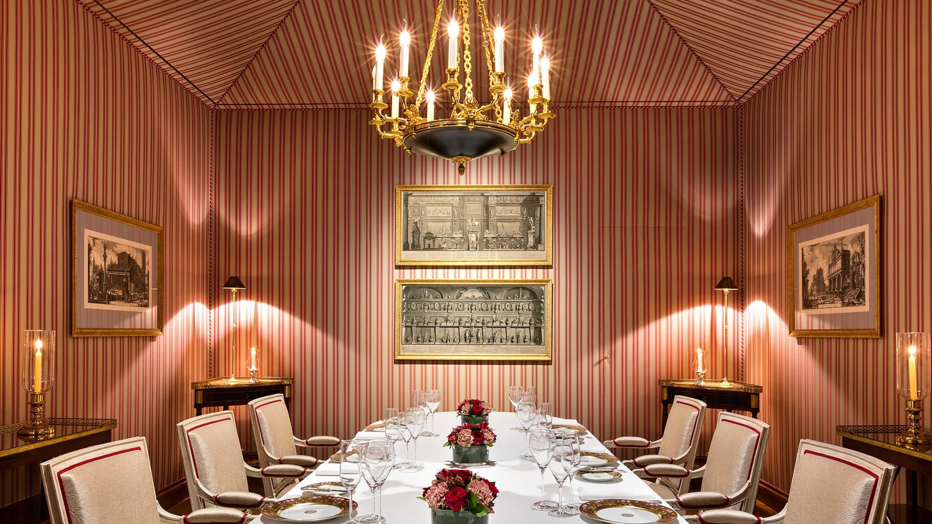Salon Marigny - Private Dining in Paris | Le Bristol