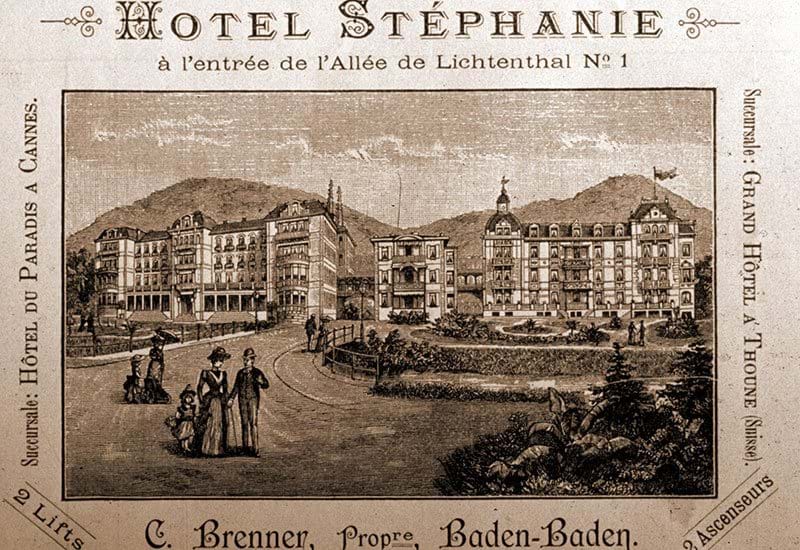 Geschichte Hotel Baden Baden Brenners Park Hotel Spa